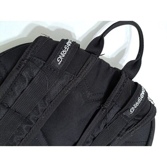 Adidas Backpack Black Load Spring Bookbag Multiple Pockets Laptop Y2K - Picture 11 of 11